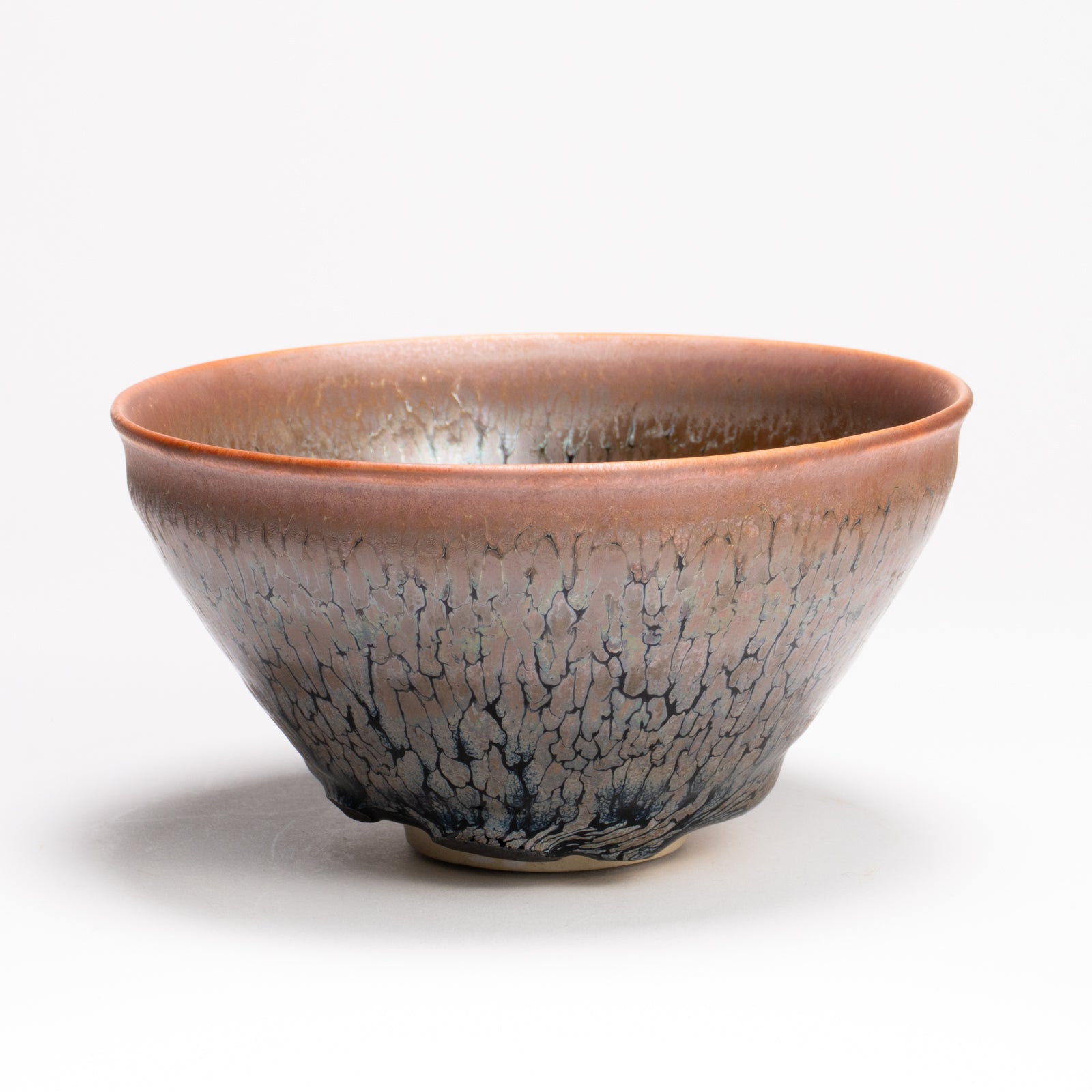 抹茶碗　天目"釉溜まり"4F　桶谷定一 KOTOPOTTER