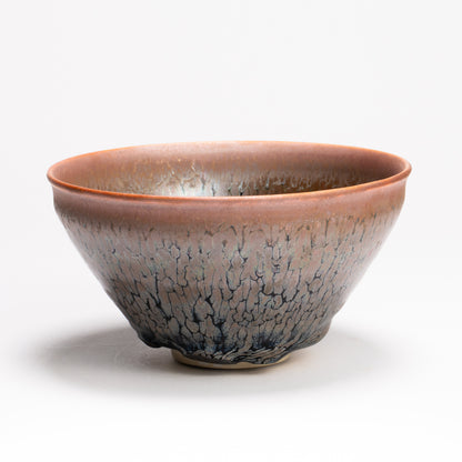 抹茶碗　天目"釉溜まり"4F　桶谷定一 KOTOPOTTER