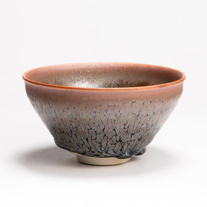 抹茶碗　天目"釉溜まり"4F　桶谷定一 KOTOPOTTER