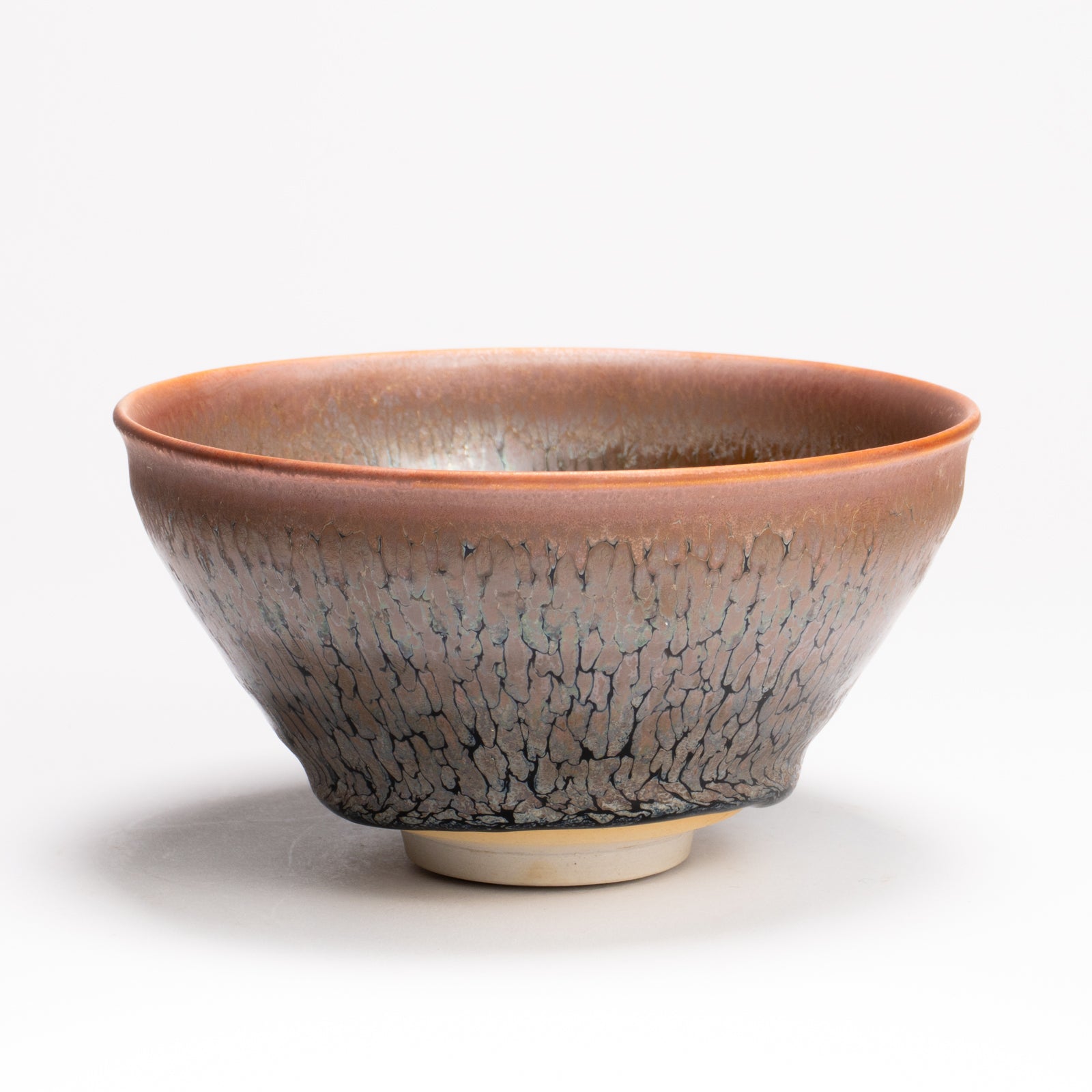 抹茶碗　天目"釉溜まり"4F　桶谷定一 KOTOPOTTER