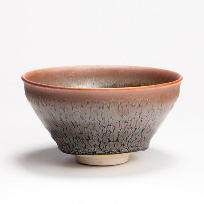 抹茶碗　天目"釉溜まり"4F　桶谷定一 KOTOPOTTER
