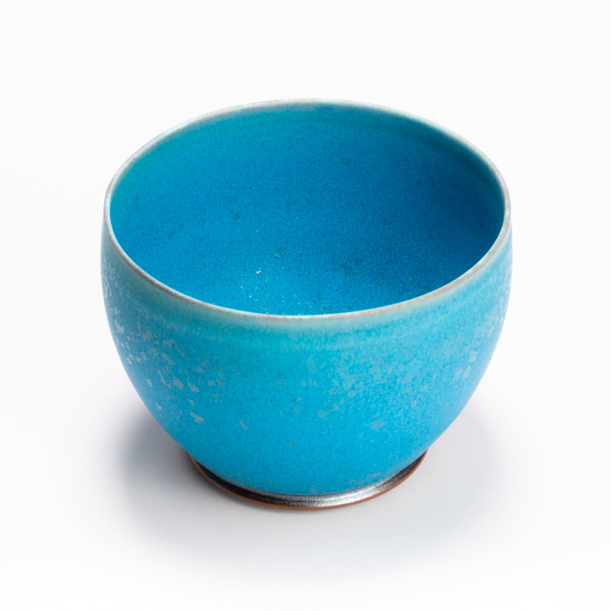 抹茶碗/カフェオレボウル　碧釉　高木竜太 KOTOPOTTER