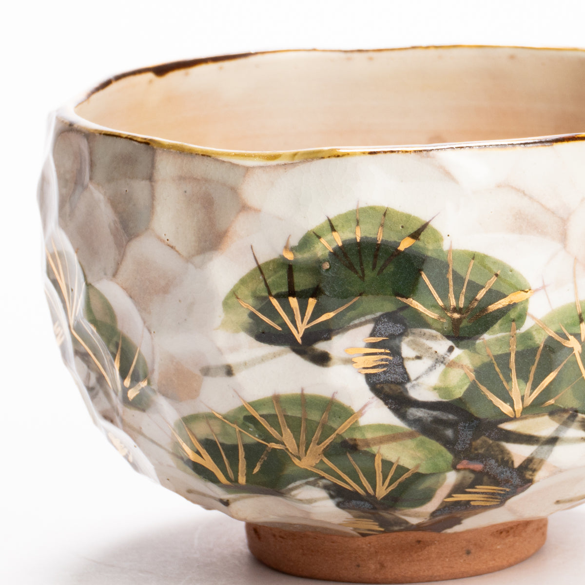 抹茶碗　色絵金彩 花詰　俊山窯 (コピー) KOTOPOTTER