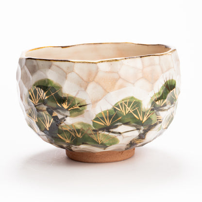 抹茶碗　色絵金彩 花詰　俊山窯 (コピー) KOTOPOTTER