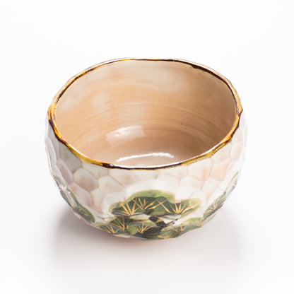 抹茶碗　色絵金彩 花詰　俊山窯 (コピー) KOTOPOTTER