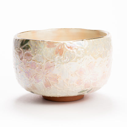 抹茶碗　ラスター彩 桜詰　俊山窯 KOTOPOTTER
