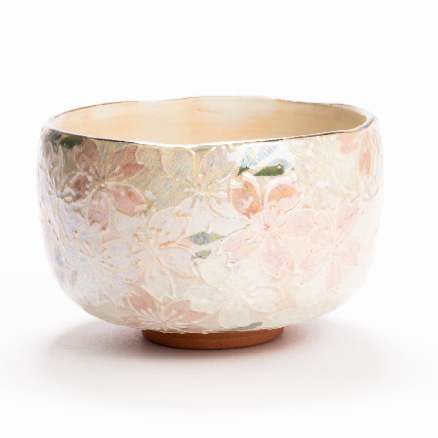 抹茶碗　ラスター彩 桜詰　俊山窯 KOTOPOTTER