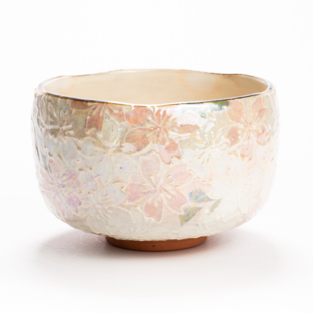 抹茶碗　ラスター彩 桜詰　俊山窯 KOTOPOTTER
