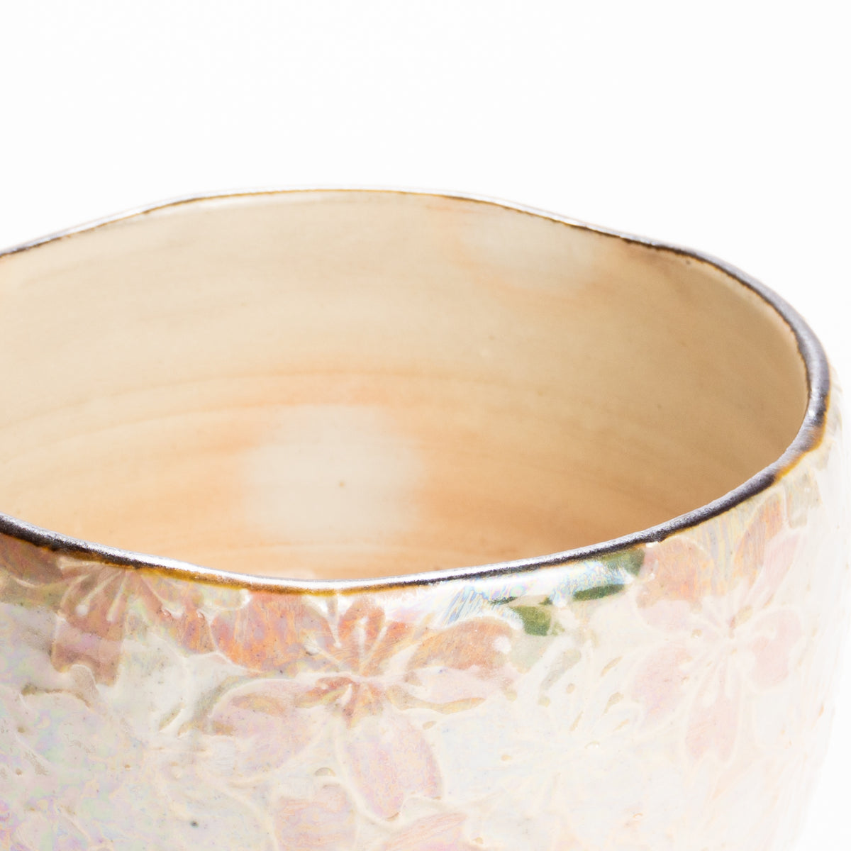抹茶碗　ラスター彩 桜詰　俊山窯 KOTOPOTTER