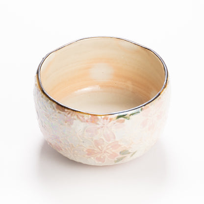 抹茶碗　ラスター彩 桜詰　俊山窯 KOTOPOTTER
