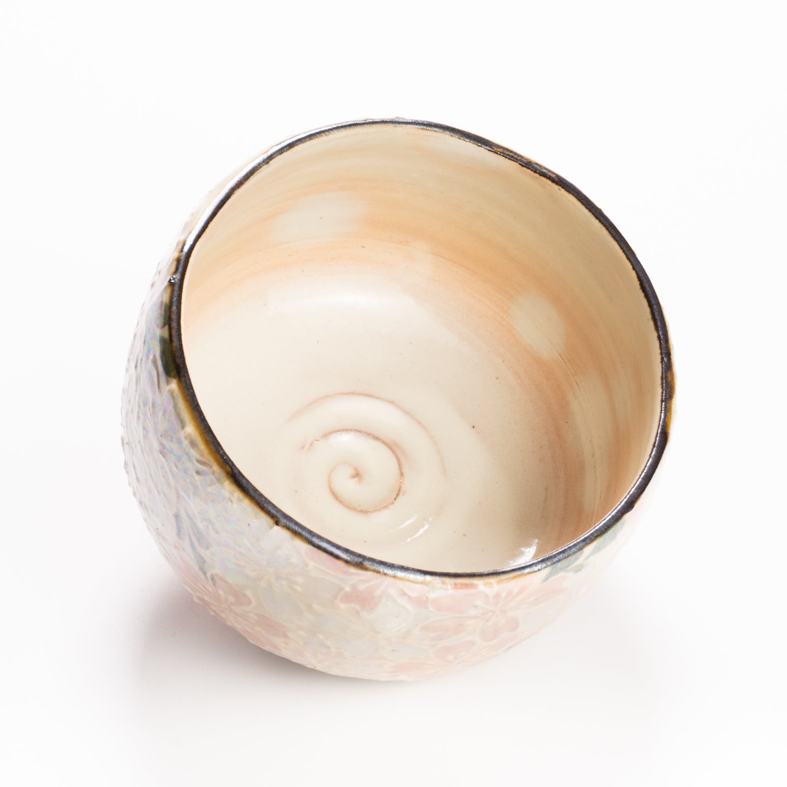 抹茶碗　ラスター彩 桜詰　俊山窯 KOTOPOTTER