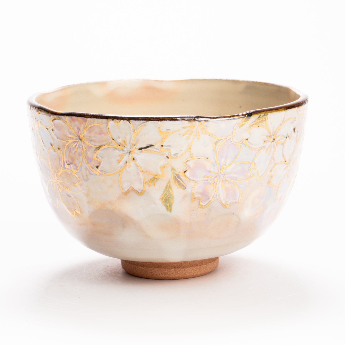 抹茶碗　ラスター彩 桜絵　俊山窯 KOTOPOTTER