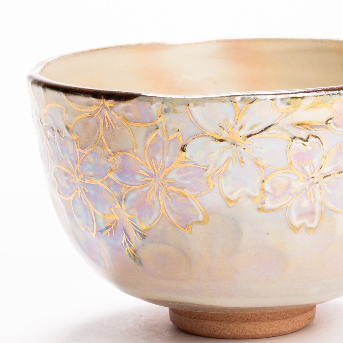 抹茶碗　ラスター彩 桜絵　俊山窯 KOTOPOTTER