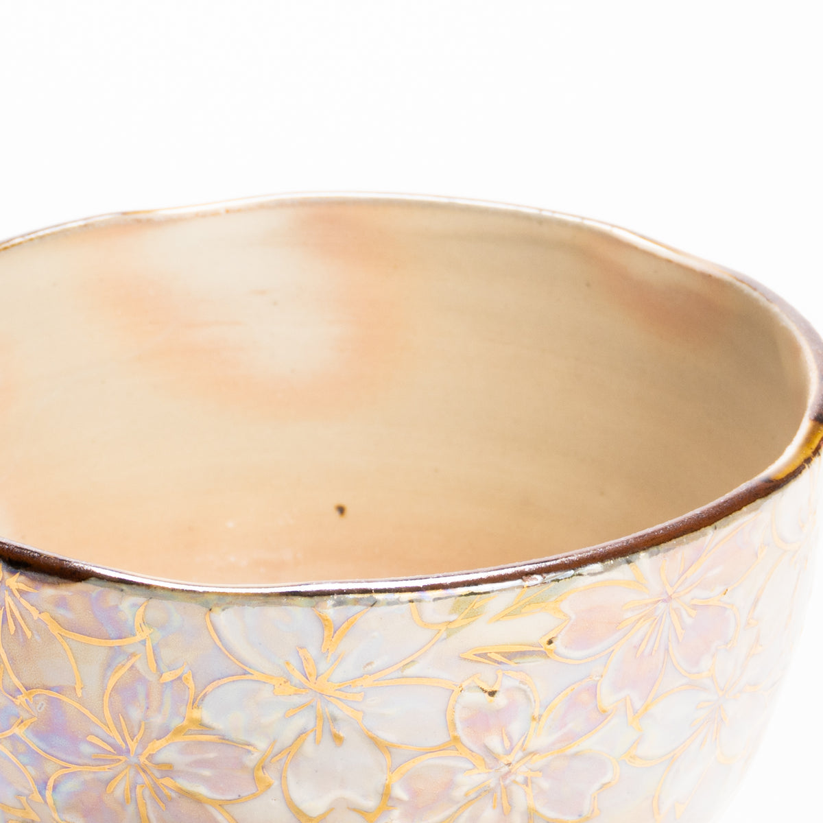 抹茶碗　ラスター彩 桜絵　俊山窯 KOTOPOTTER