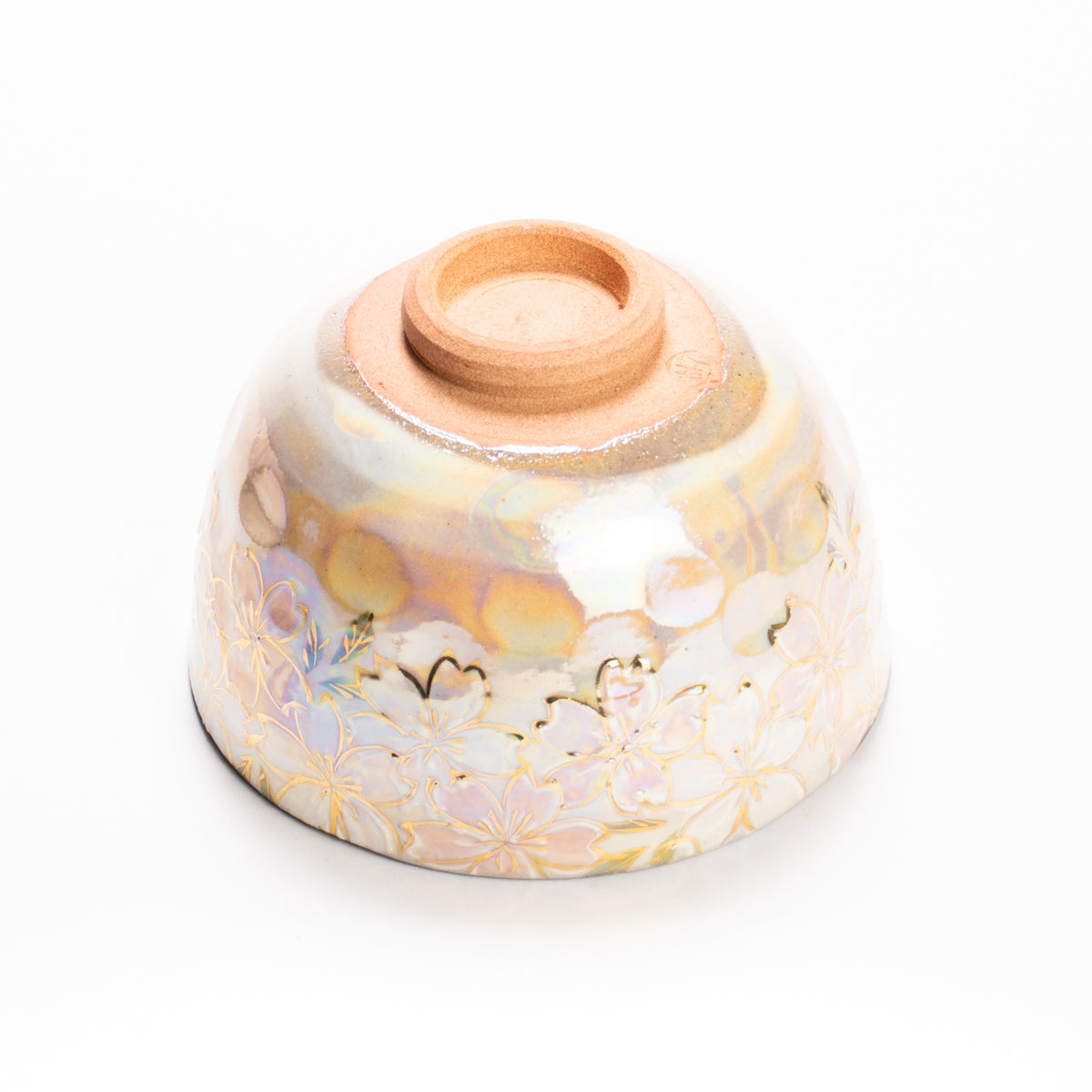 抹茶碗　ラスター彩 桜絵　俊山窯 KOTOPOTTER