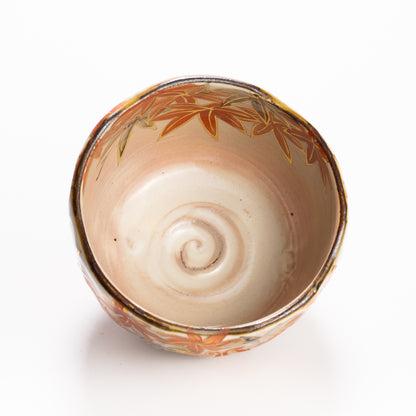 抹茶碗　錦秋　俊山窯 KOTOPOTTER