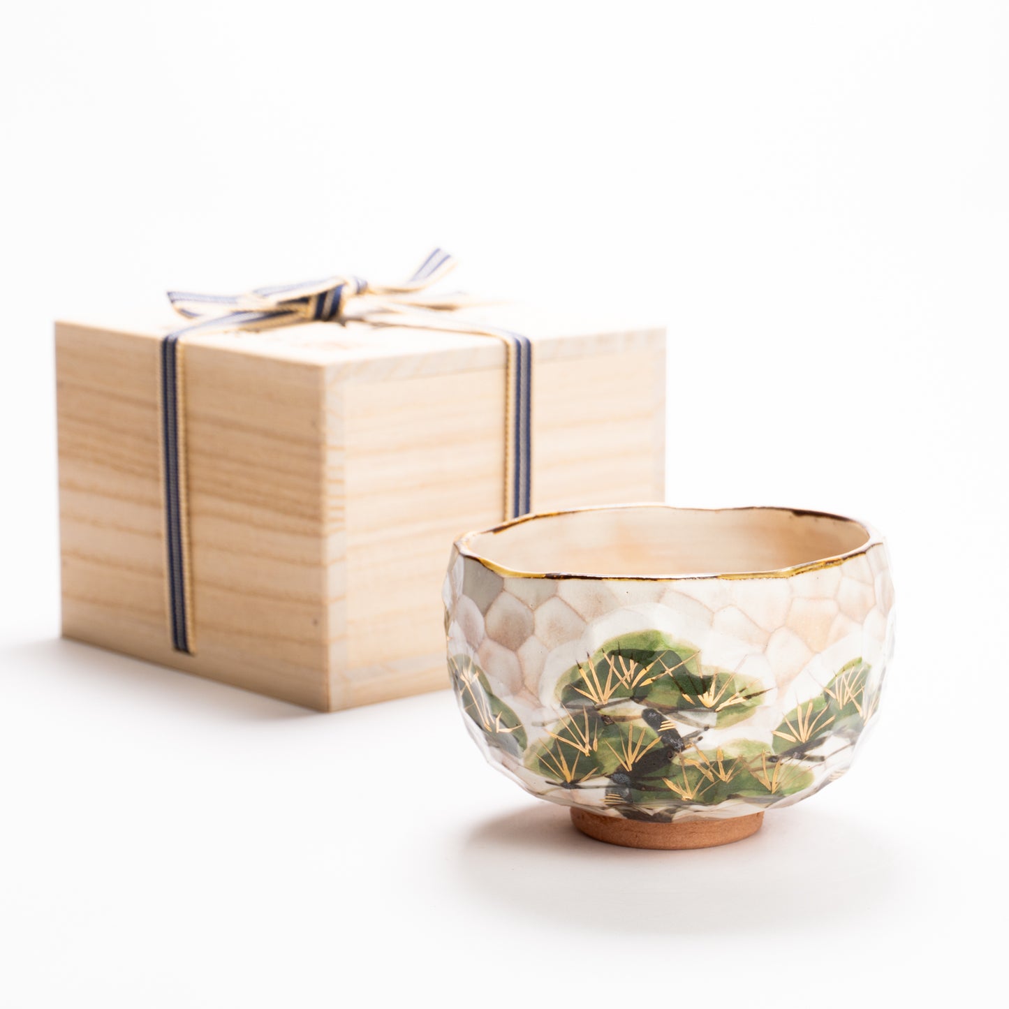 抹茶碗　色絵金彩 花詰　俊山窯 (コピー) KOTOPOTTER