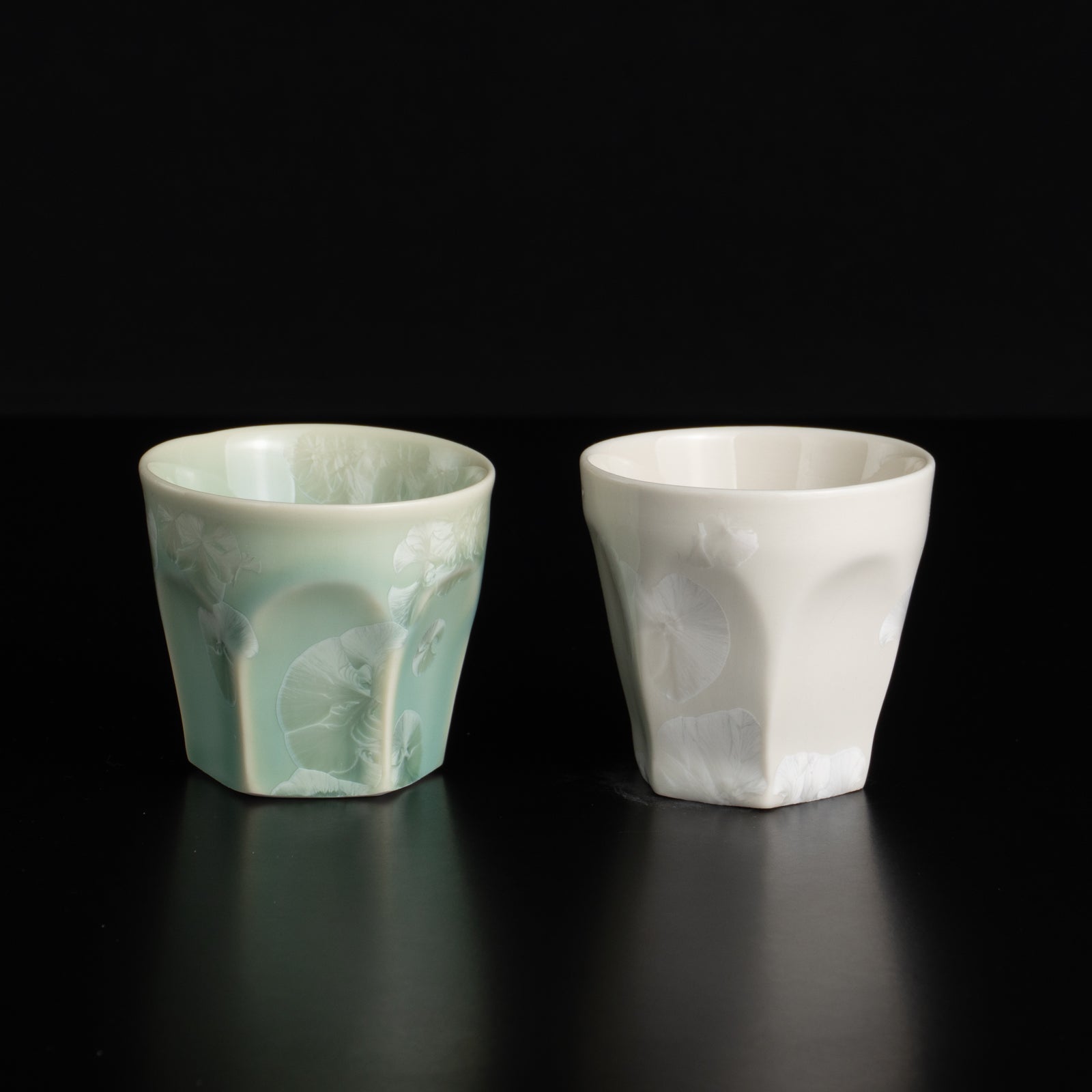 【清水焼】ペアショットグラス　燦彩 萌＆曄々　前田五雲 KOTOPOTTER