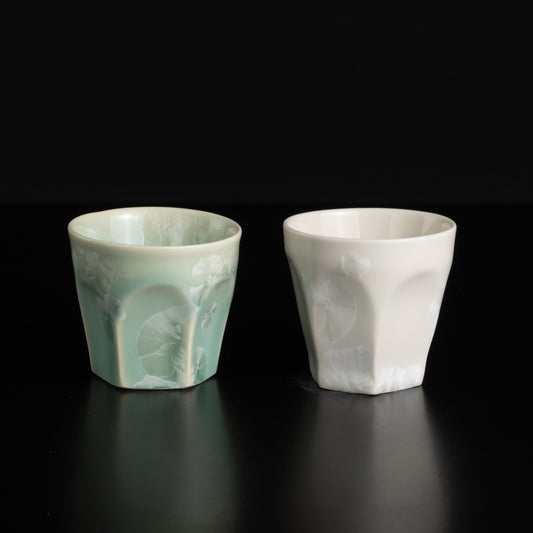 【清水焼】ペアショットグラス　燦彩 萌＆曄々　前田五雲 KOTOPOTTER