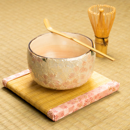 抹茶碗　ラスター彩 桜詰　俊山窯 KOTOPOTTER