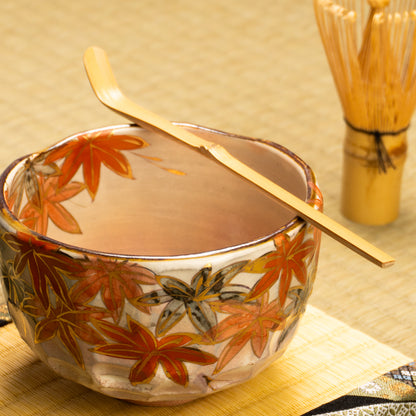 抹茶碗　錦秋　俊山窯 KOTOPOTTER