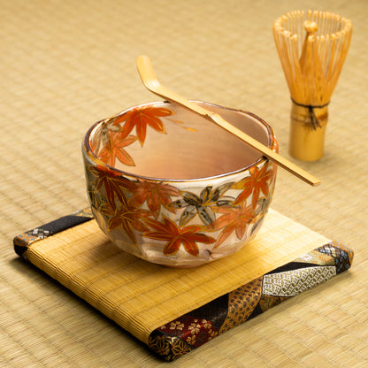 抹茶碗　錦秋　俊山窯 KOTOPOTTER