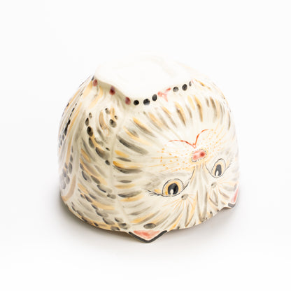 抹茶碗　キジトラ猫　良二 KOTOPOTTER