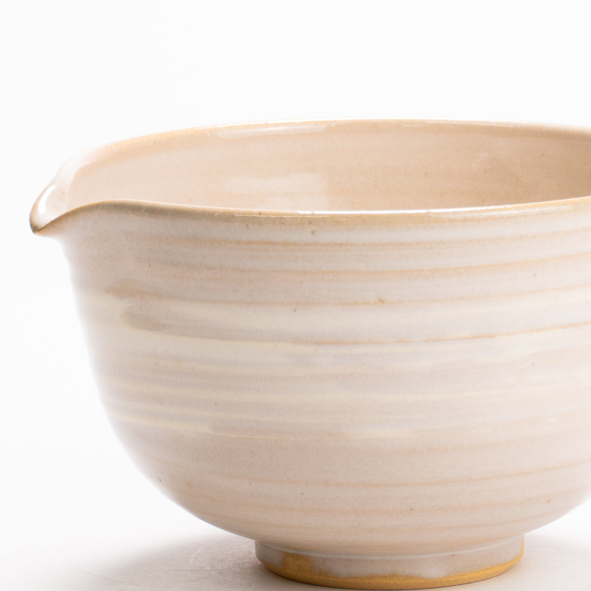 片口抹茶碗　白萩　十全窯 KOTOPOTTER
