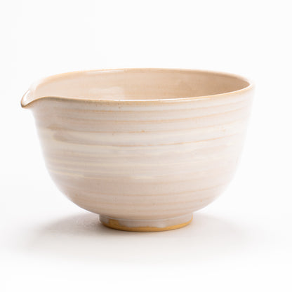 片口抹茶碗　白萩　十全窯 KOTOPOTTER