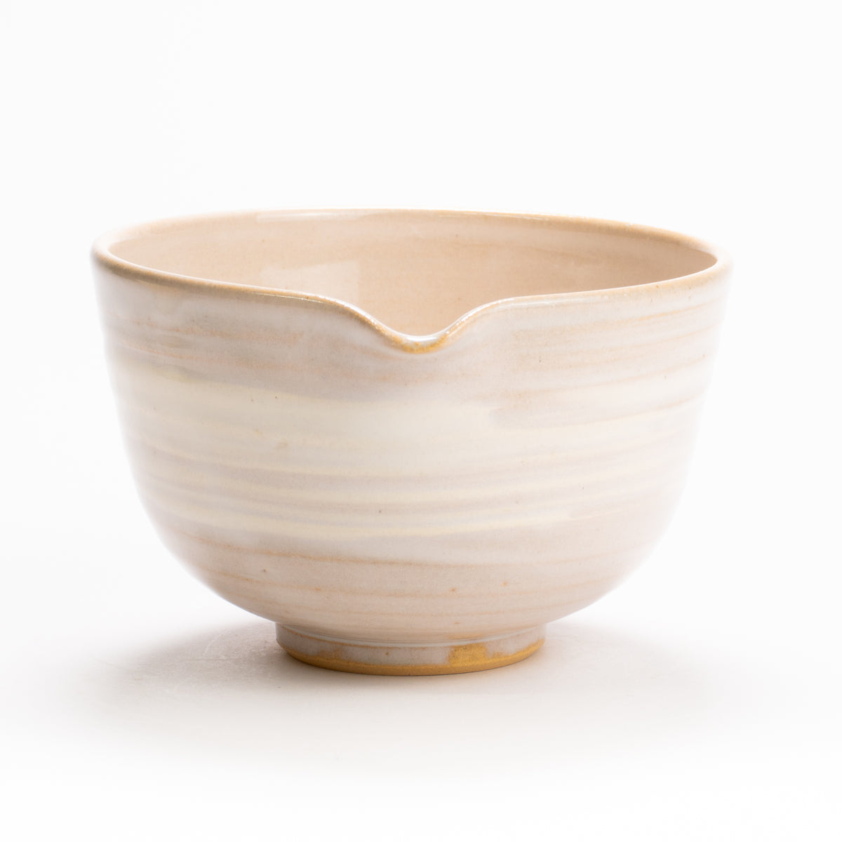 片口抹茶碗　白萩　十全窯 KOTOPOTTER