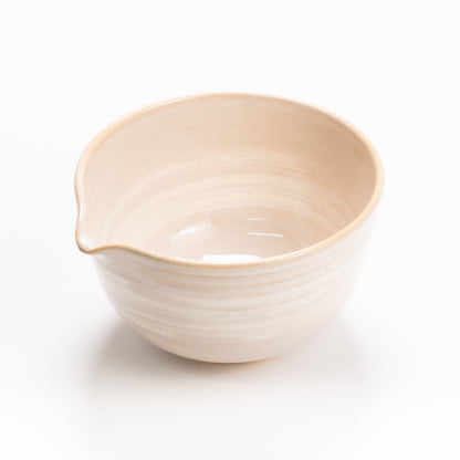 片口抹茶碗　白萩　十全窯 KOTOPOTTER