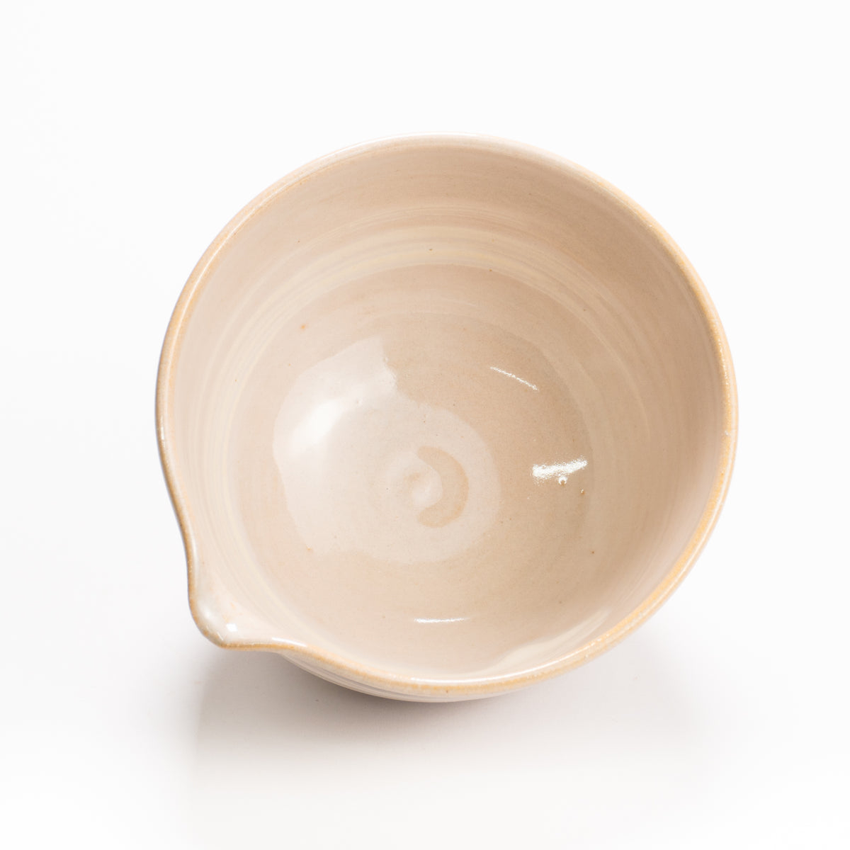 片口抹茶碗　白萩　十全窯 KOTOPOTTER