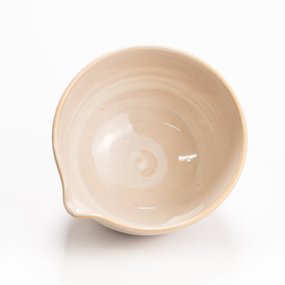 片口抹茶碗　白萩　十全窯 KOTOPOTTER