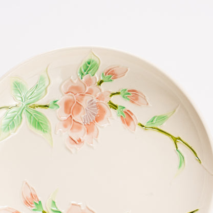 抹茶碗　古代黄交趾"梅に観世水"　一如 (コピー) KOTOPOTTER