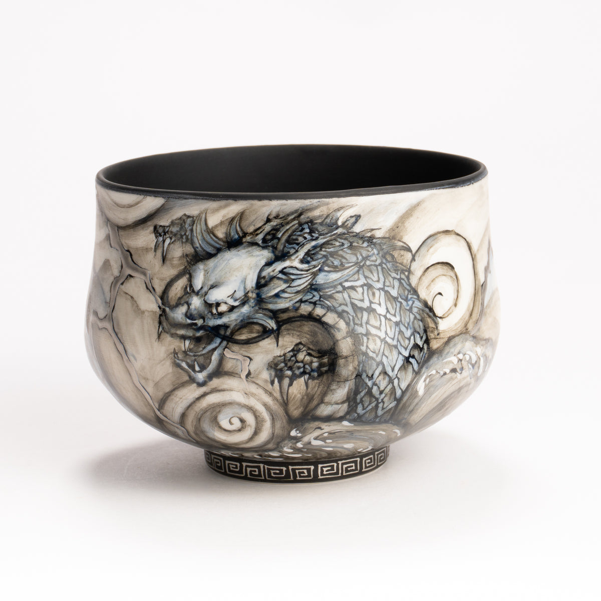 抹茶碗　青龍　高橋亞希 KOTOPOTTER