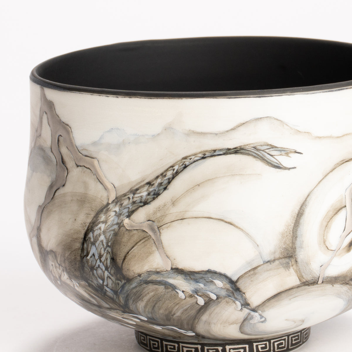 抹茶碗　青龍　高橋亞希 KOTOPOTTER