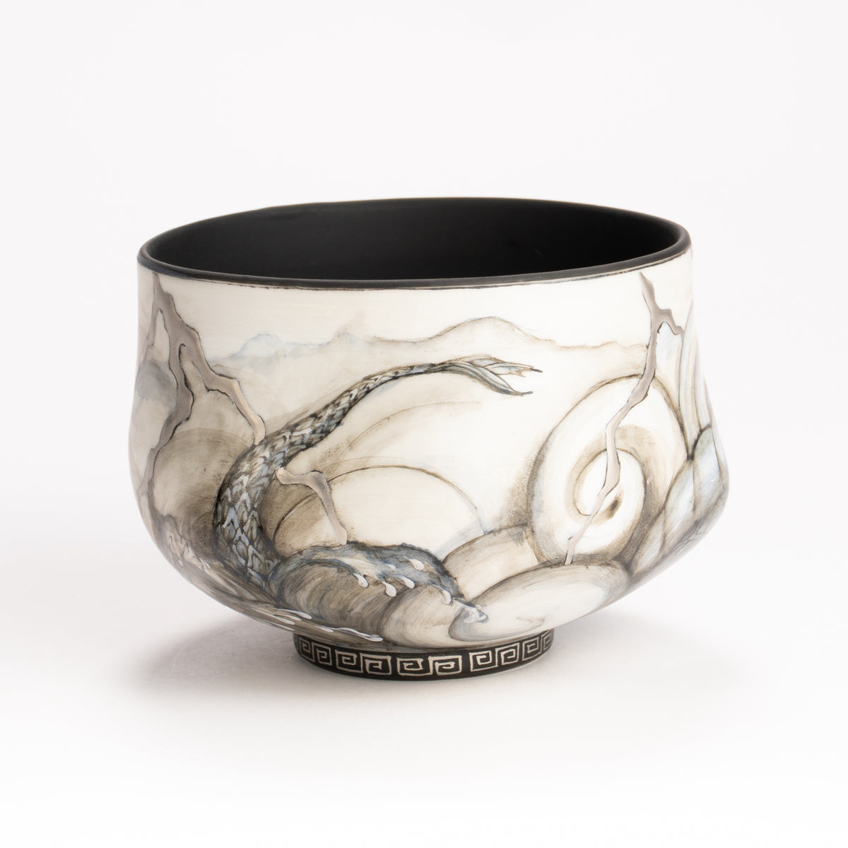 抹茶碗　青龍　高橋亞希 KOTOPOTTER