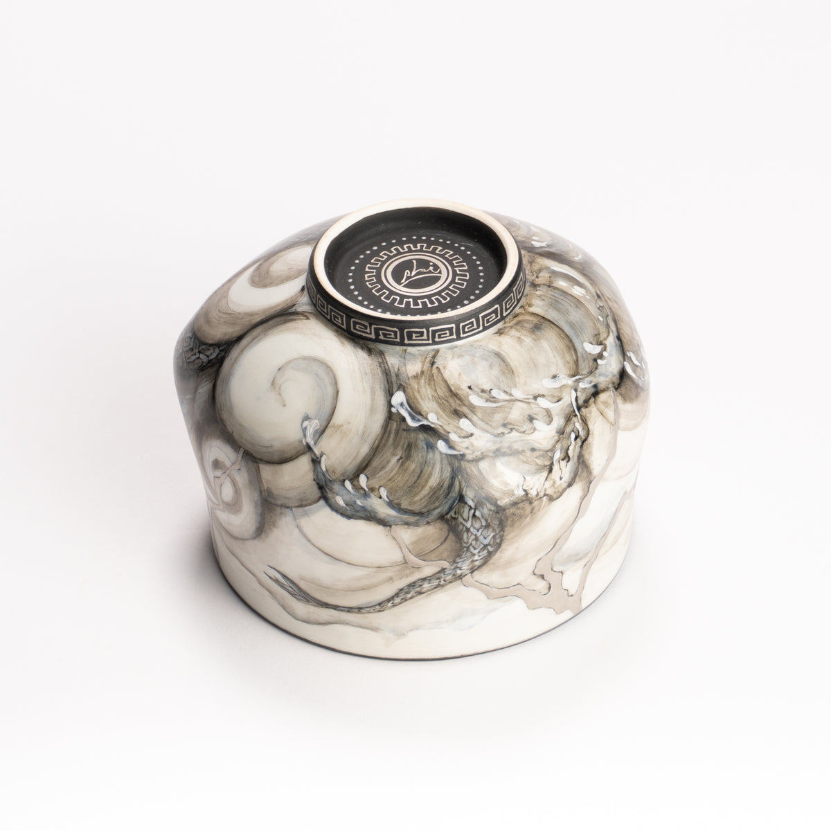 抹茶碗　青龍　高橋亞希 KOTOPOTTER