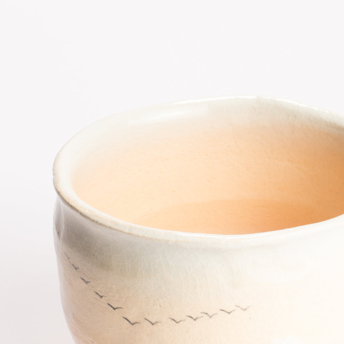 抹茶碗　旅立ちの朝　楽入 KOTOPOTTER
