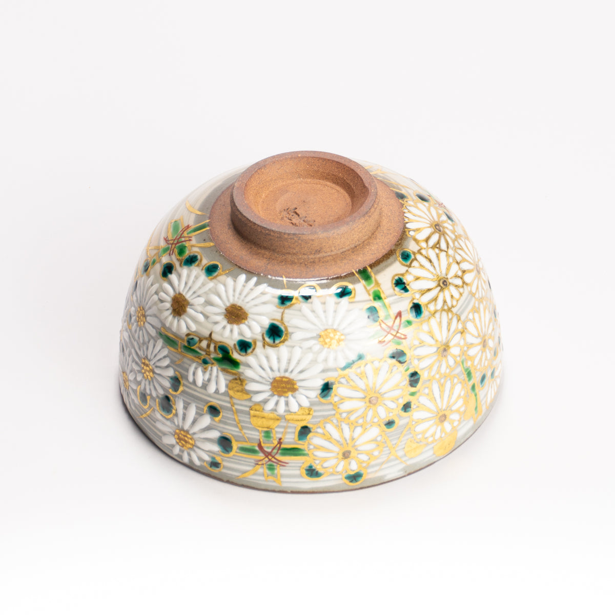 抹茶碗　菊の絵　宮川香林 KOTOPOTTER