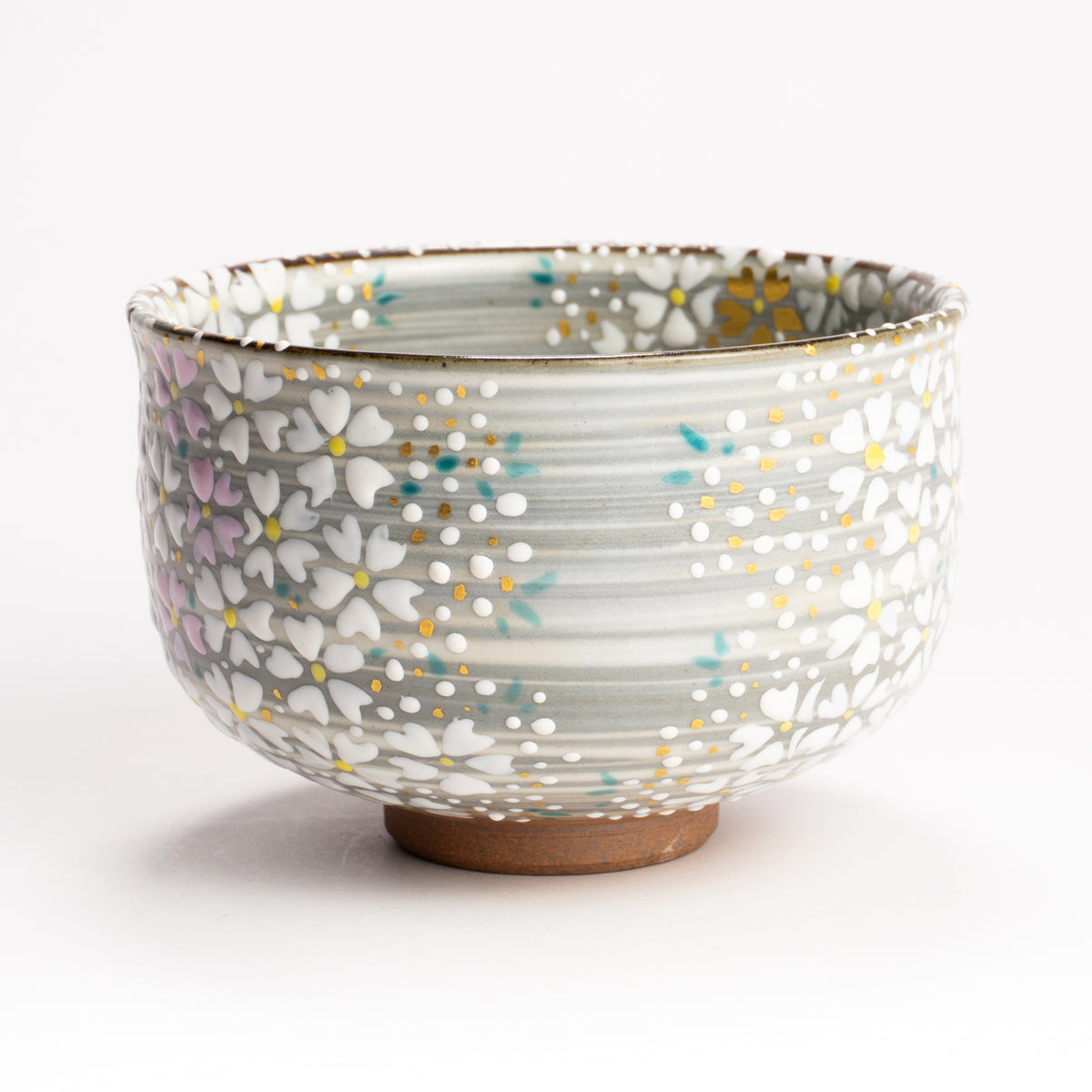 抹茶碗　桜の絵　宮川香林 KOTOPOTTER