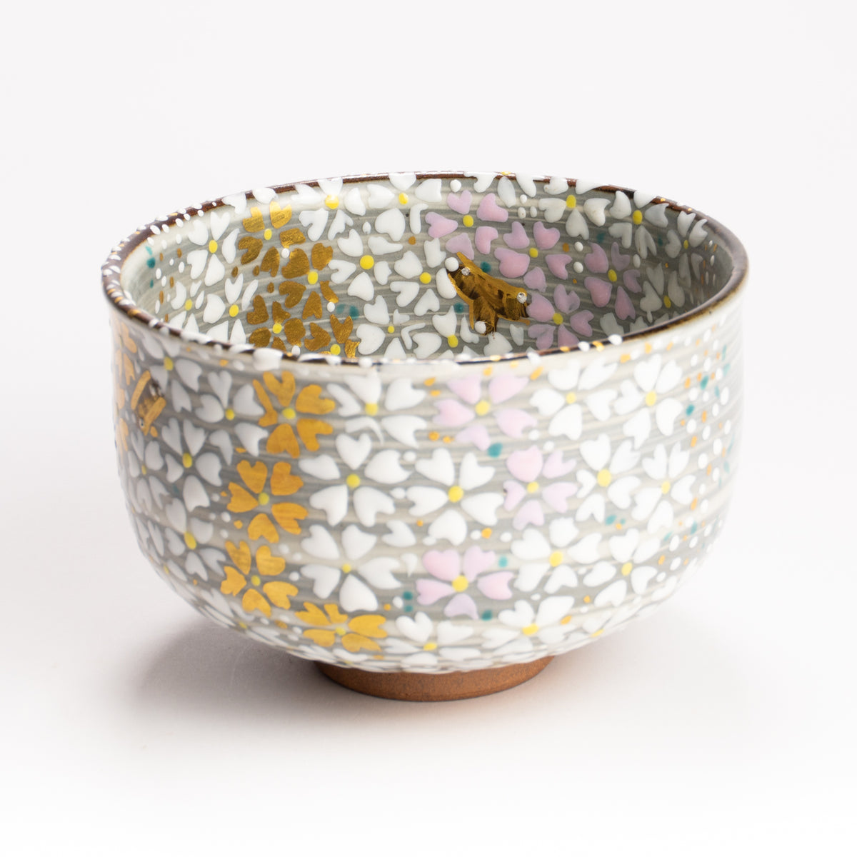 抹茶碗　桜の絵　宮川香林 KOTOPOTTER