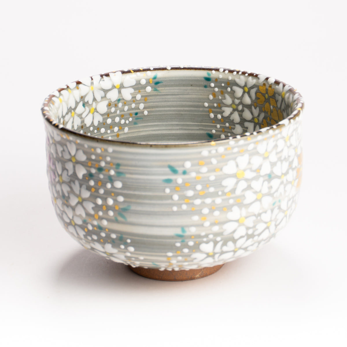 抹茶碗　桜の絵　宮川香林 KOTOPOTTER