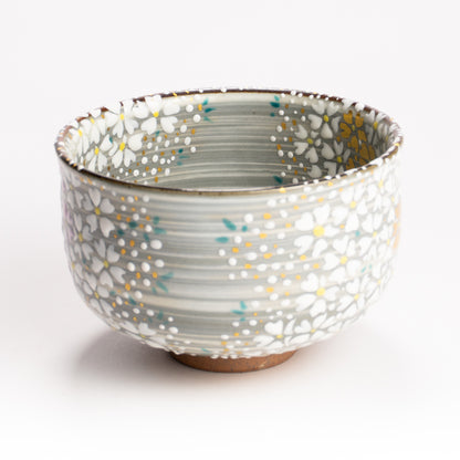 抹茶碗　桜の絵　宮川香林 KOTOPOTTER