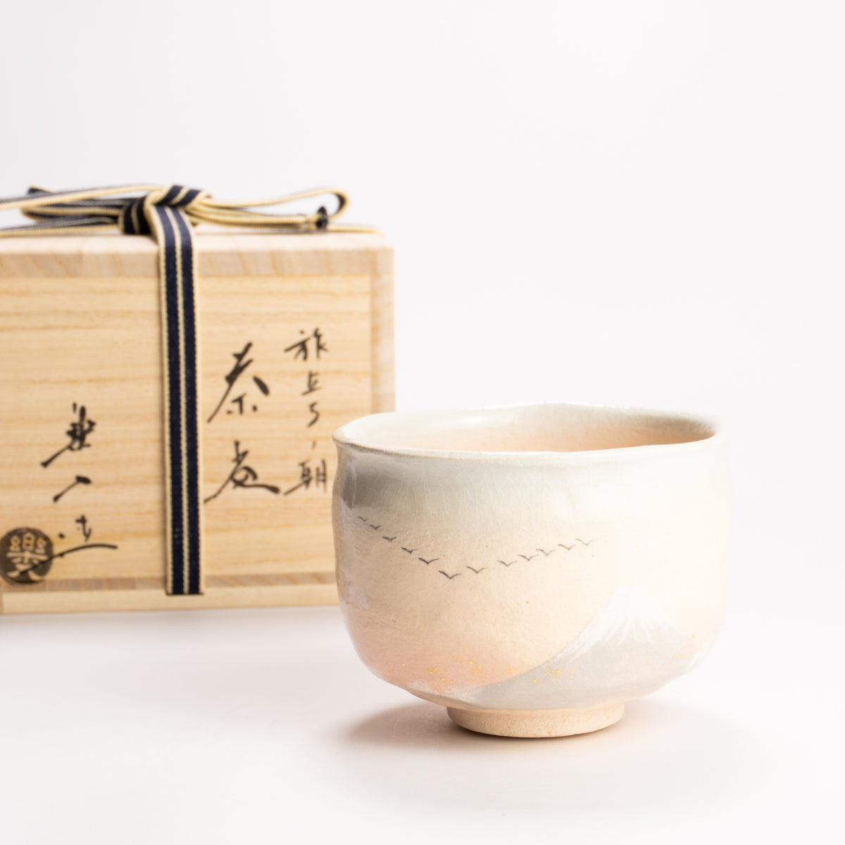 抹茶碗　旅立ちの朝　楽入 KOTOPOTTER