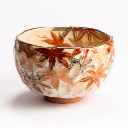 抹茶碗　錦秋　俊山窯 KOTOPOTTER