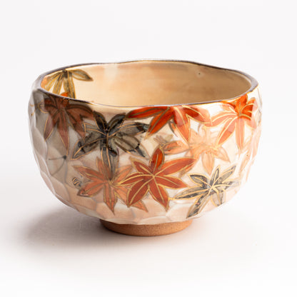 抹茶碗　錦秋　俊山窯 KOTOPOTTER