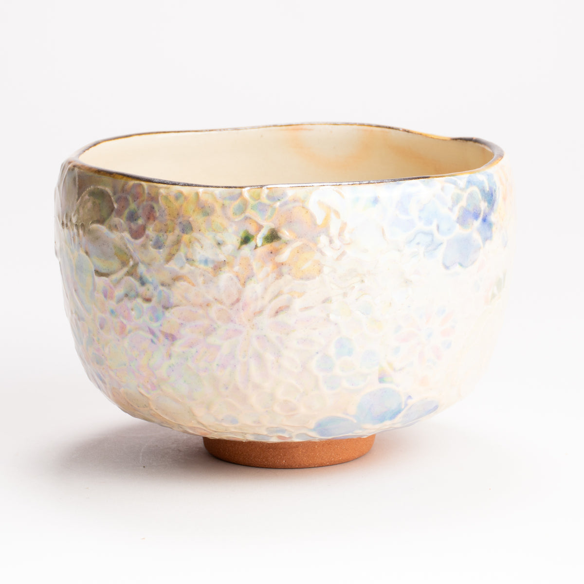 抹茶碗　ラスター彩 花詰　俊山窯 KOTOPOTTER