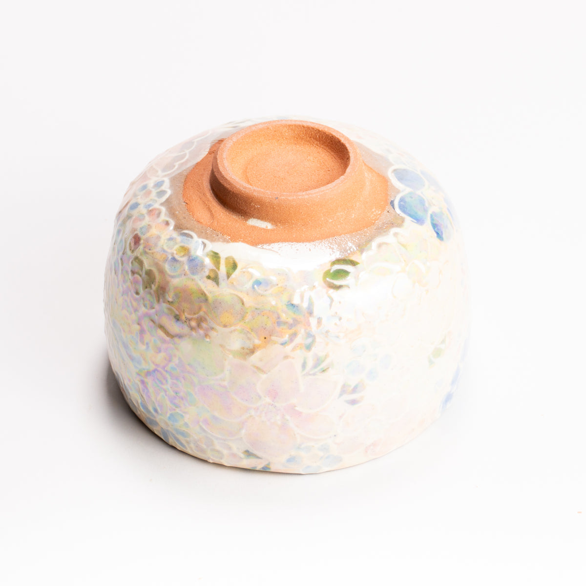 抹茶碗　ラスター彩 花詰　俊山窯 KOTOPOTTER