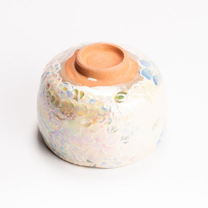 抹茶碗　ラスター彩 花詰　俊山窯 KOTOPOTTER